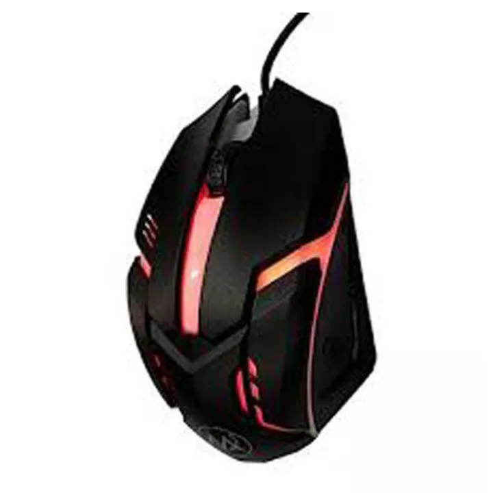 M6 7 color light gaming mouse-black/M133 Wireless